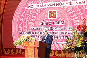 Kỷ niệm chương - hội di sản văn hóa Việt Nam